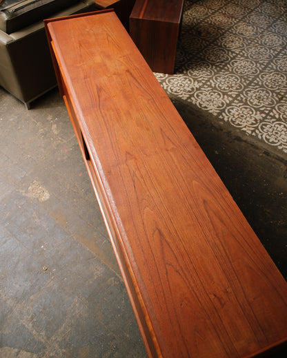 Mid-Century Modern Teak Wide Sideboard