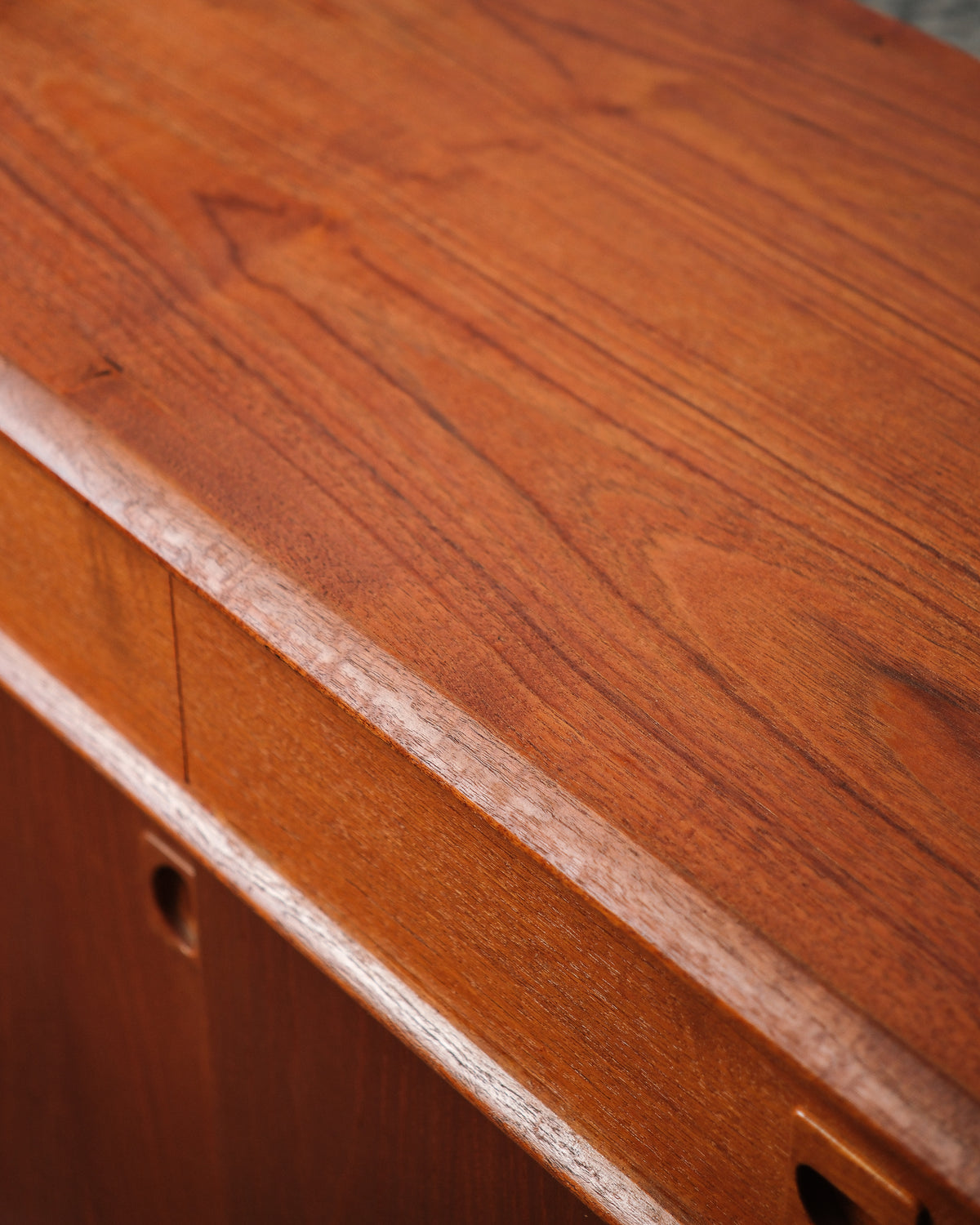 Mid-Century Modern Teak Wide Sideboard