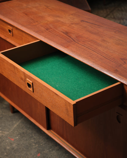 Mid-Century Modern Teak Wide Sideboard