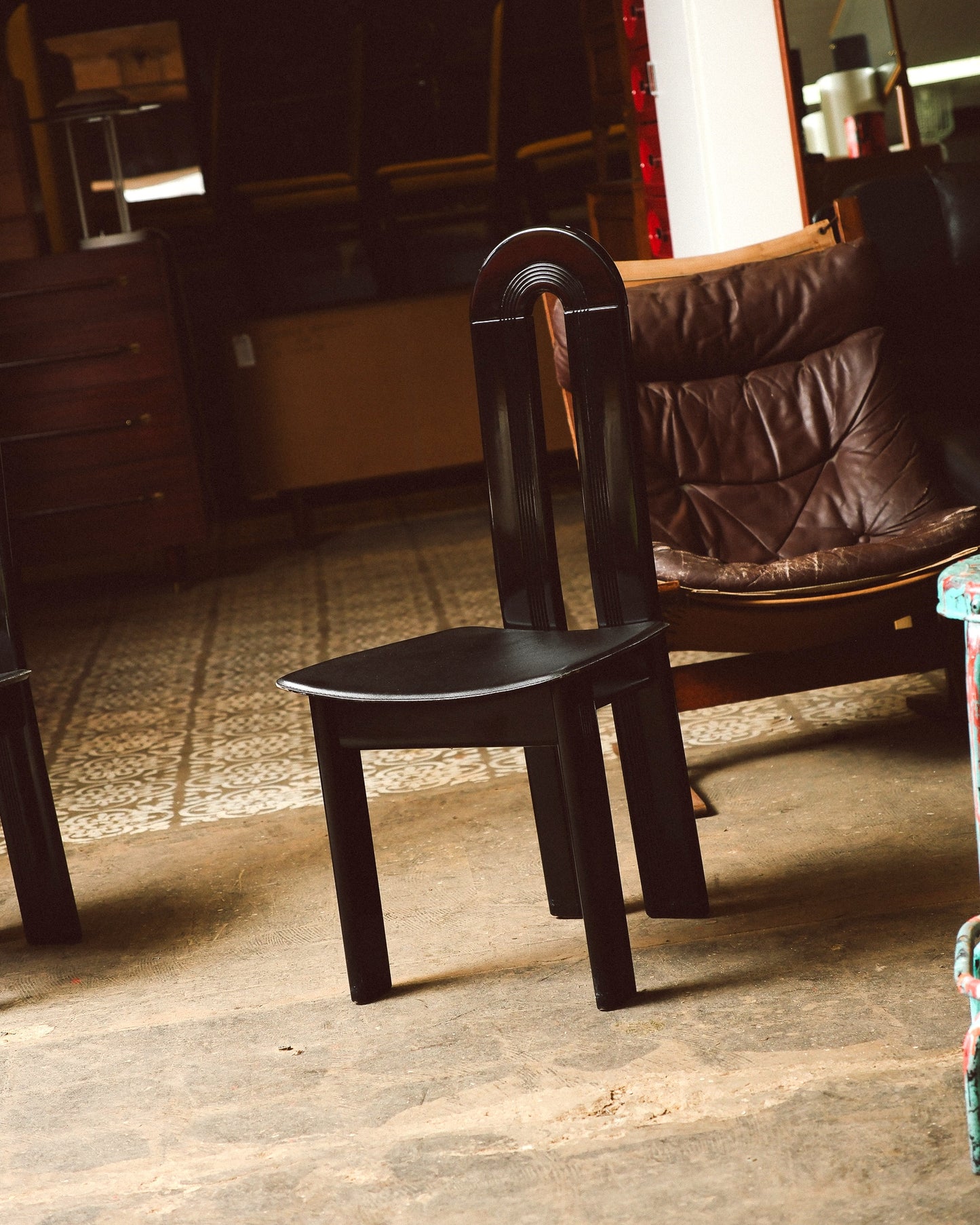 Postmodern Italian Dining Chairs (1970s)