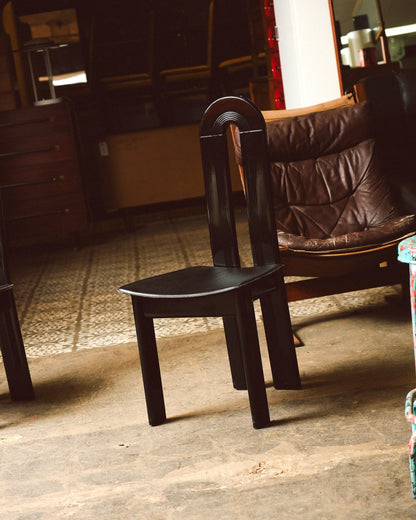 Postmodern Italian Dining Chairs (1970s)
