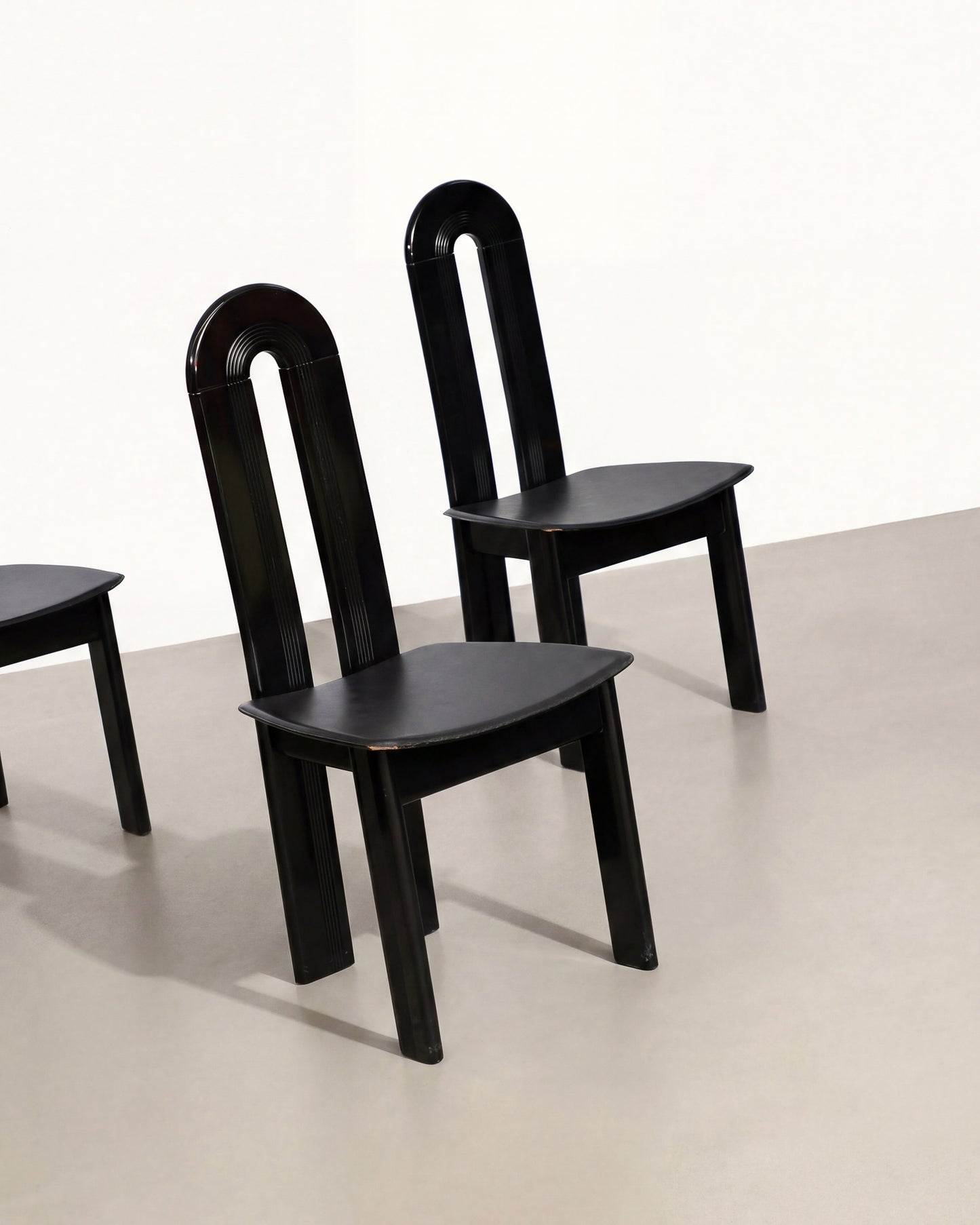 Postmodern Italian Dining Chairs (1970s)