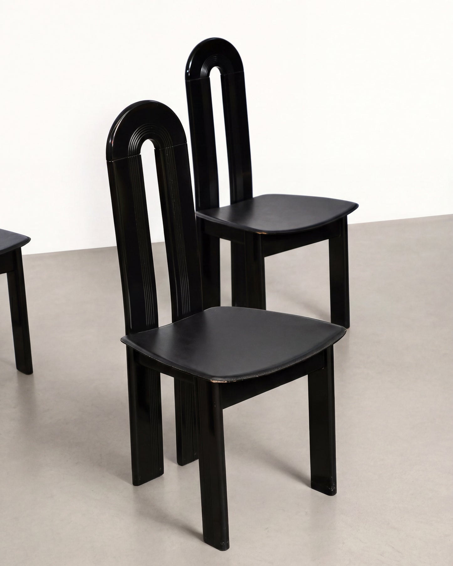 Postmodern Italian Dining Chairs (1970s)