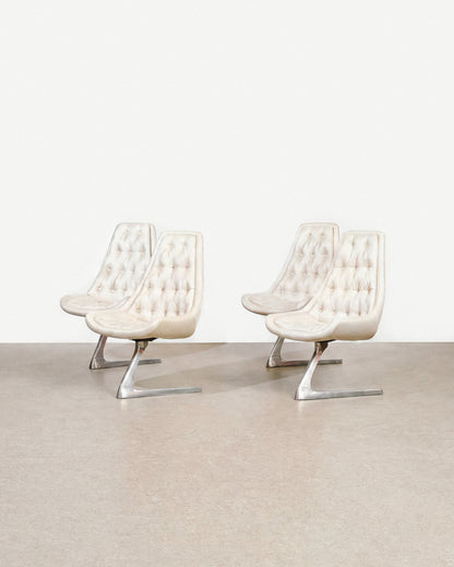 Sculpta Chair Set by Chromcraft (1966)