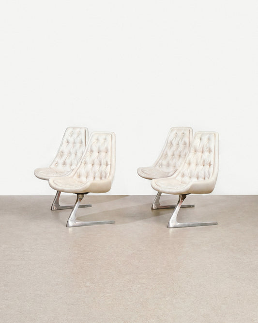 Sculpta Chair Set by Chromcraft (1966)