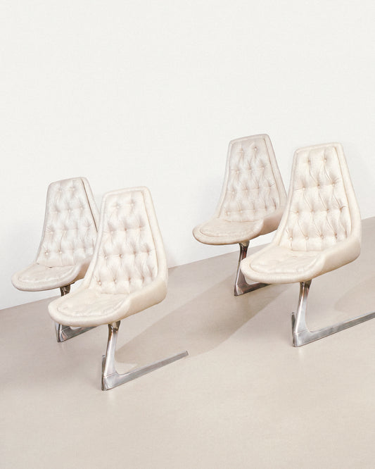 Sculpta Chair Set by Chromcraft (1966)