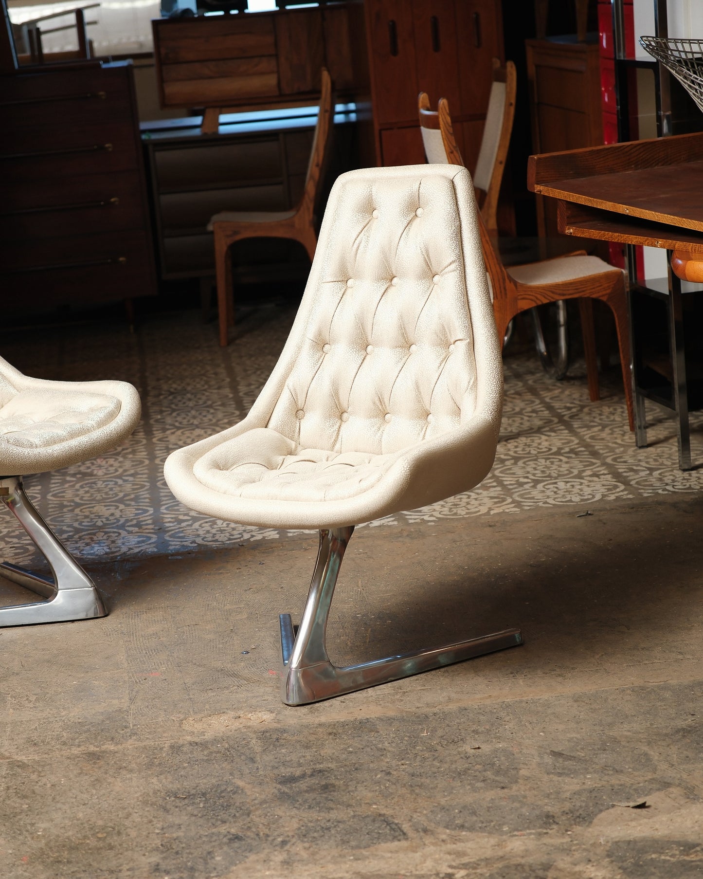 Sculpta Chair Set by Chromcraft (1966)