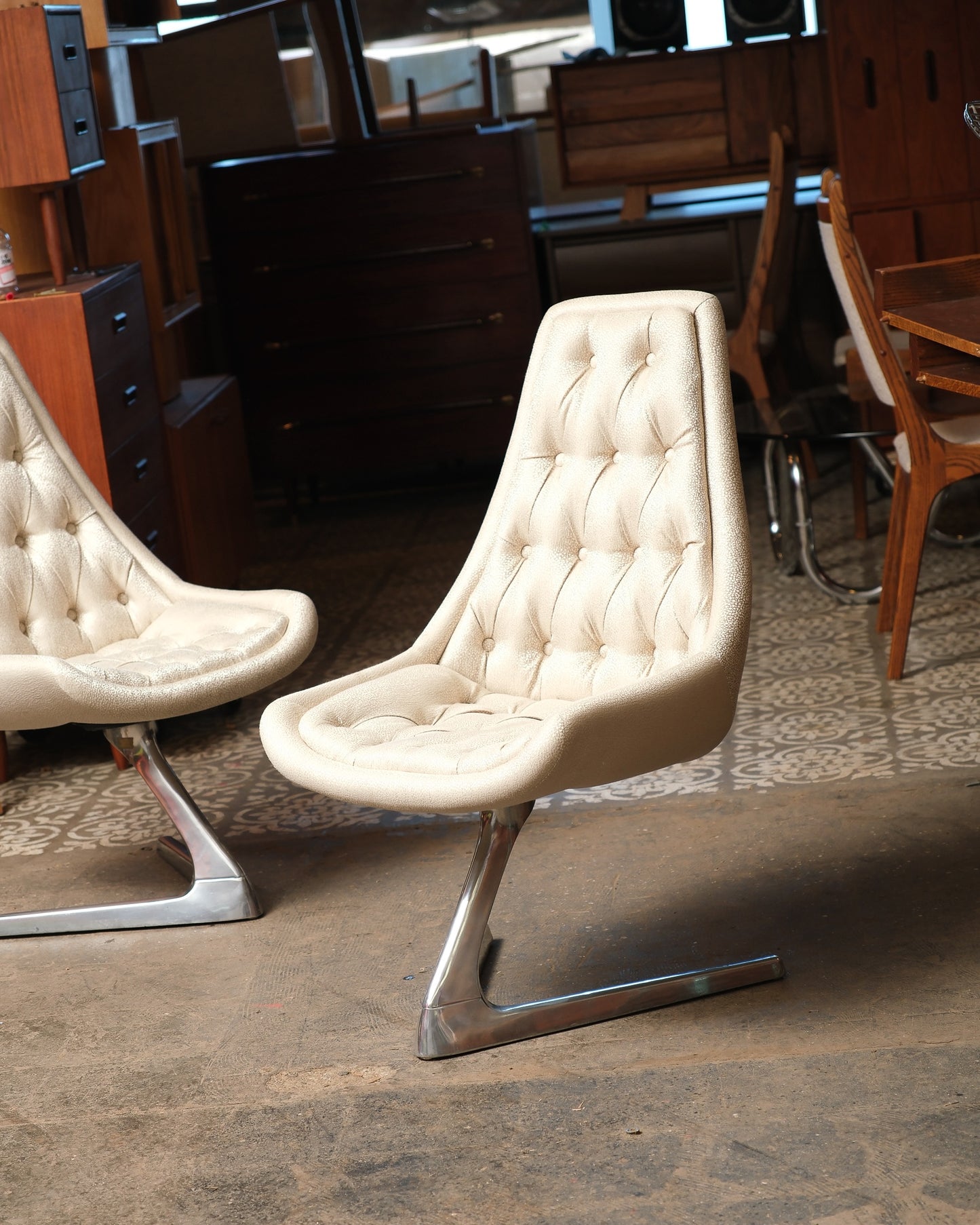 Sculpta Chair Set by Chromcraft (1966)