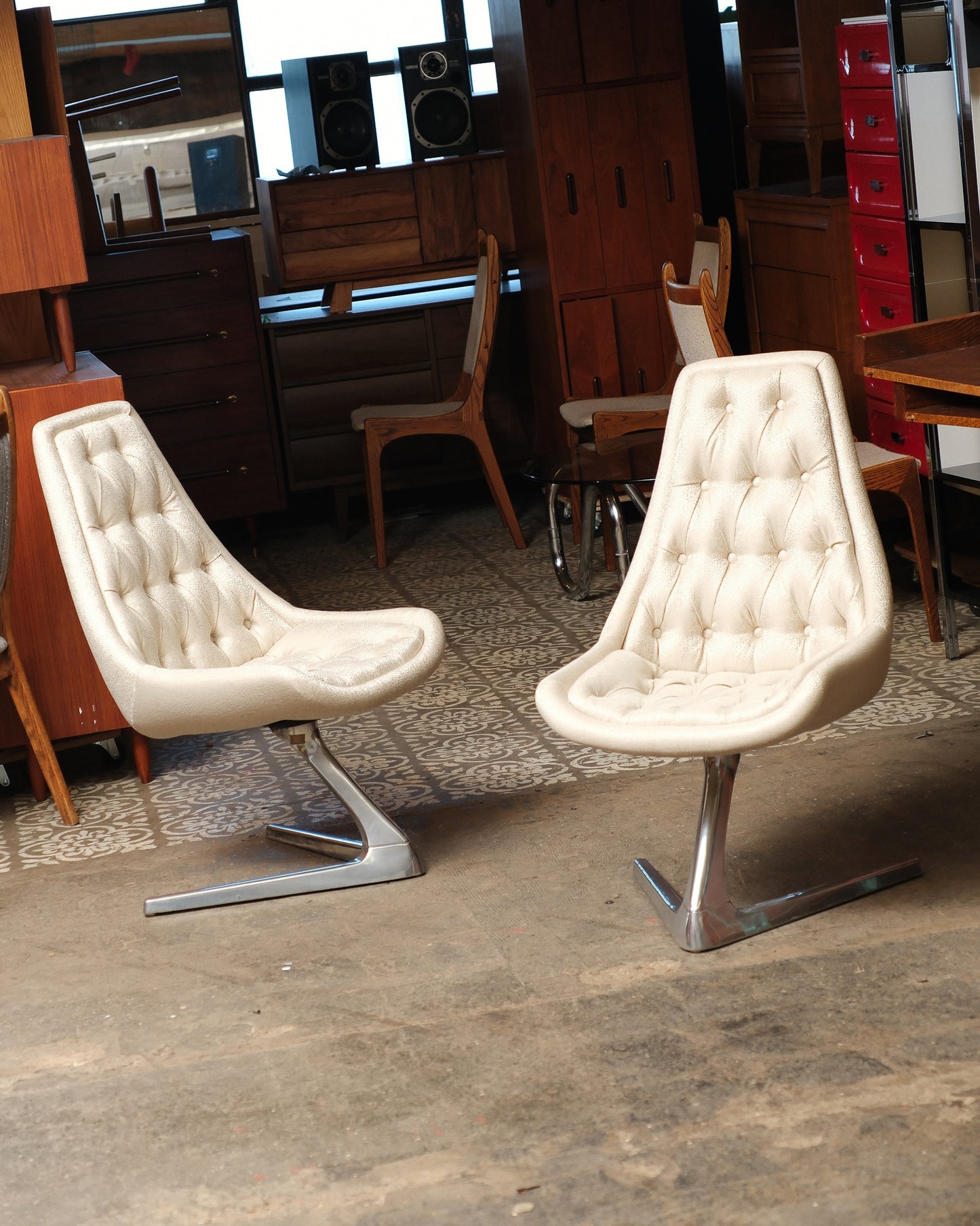Sculpta Chair Set by Chromcraft (1966)