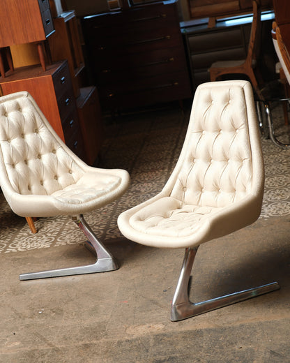Sculpta Chair Set by Chromcraft (1966)