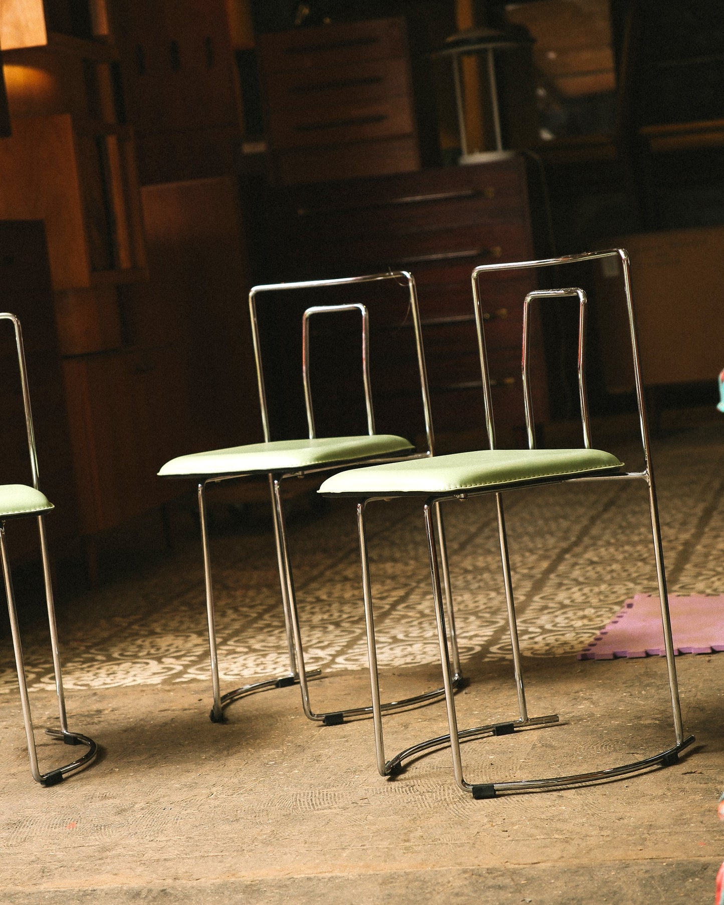 Set of 3 Gaja Style Chairs