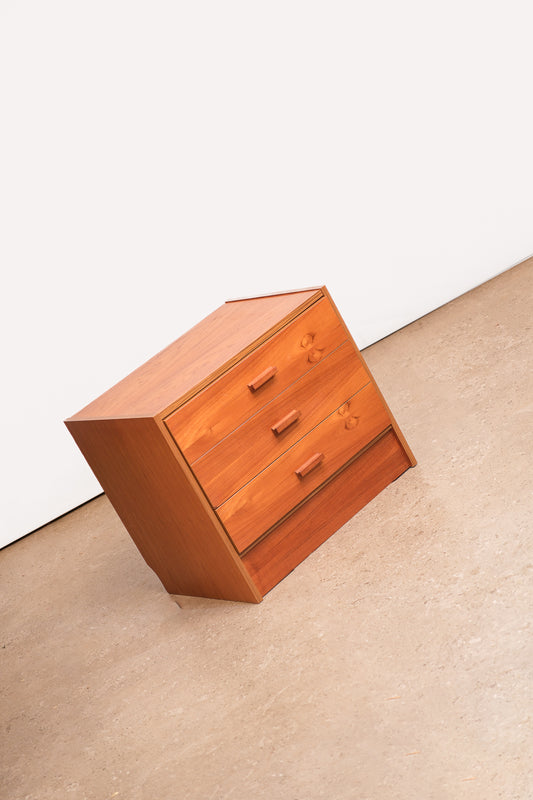 MCM Teak Nightstand / End Table