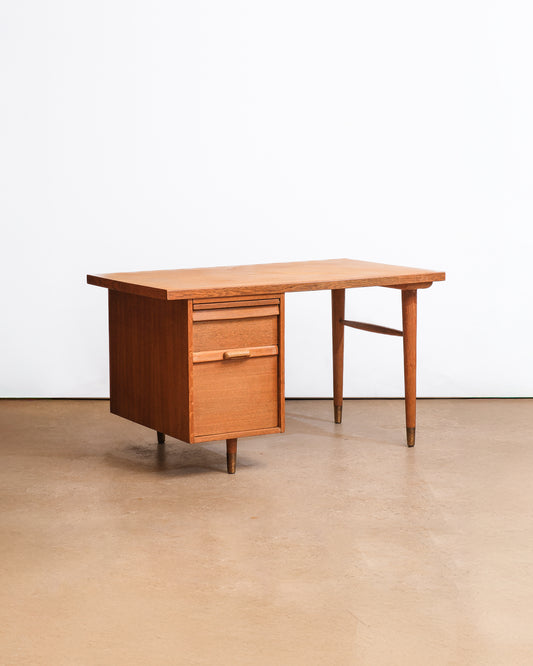 MCM Solid Oak Desk