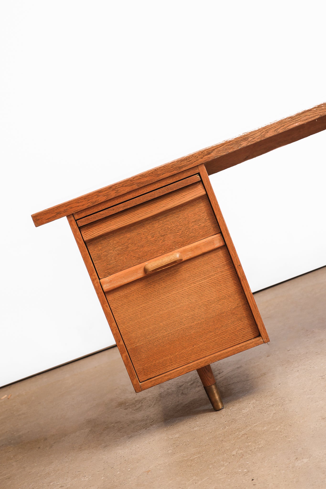 MCM Solid Oak Desk