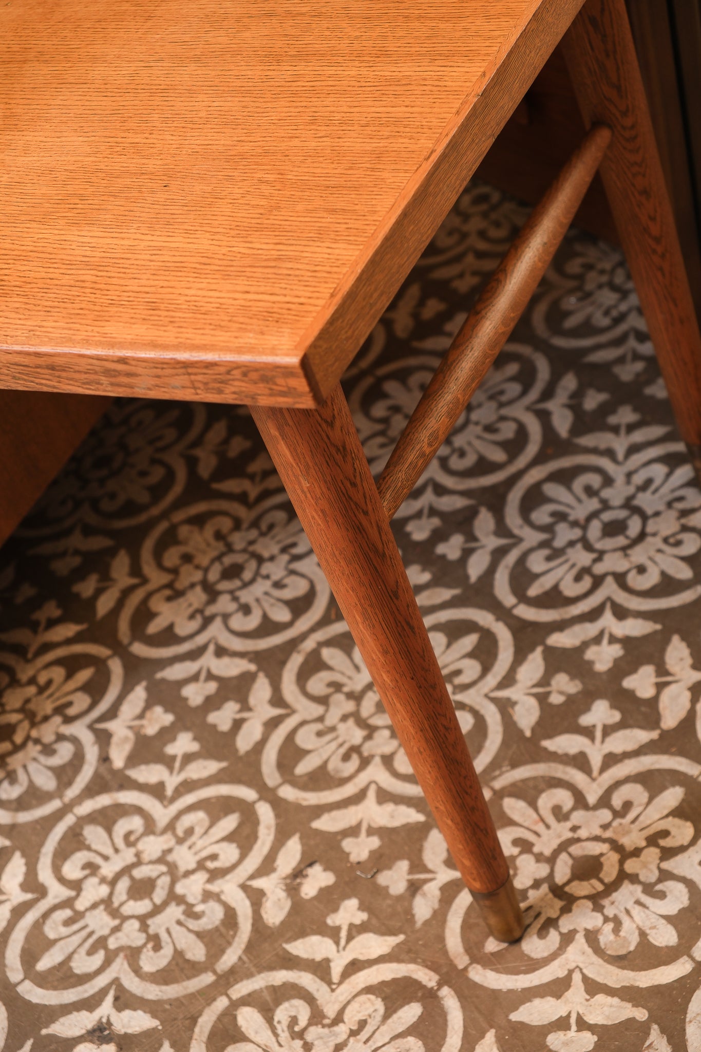 MCM Solid Oak Desk