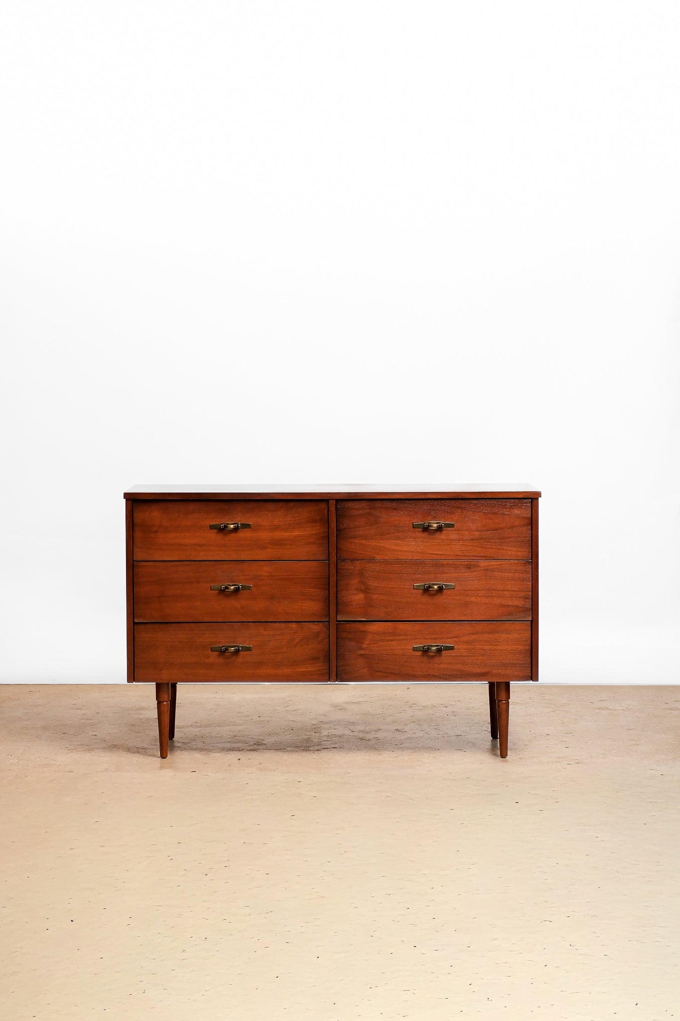 MCM Dark Walnut Dresser