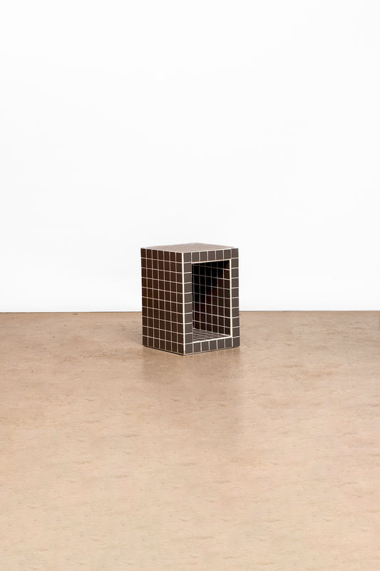 Tiled Dark Gray Coffee Table