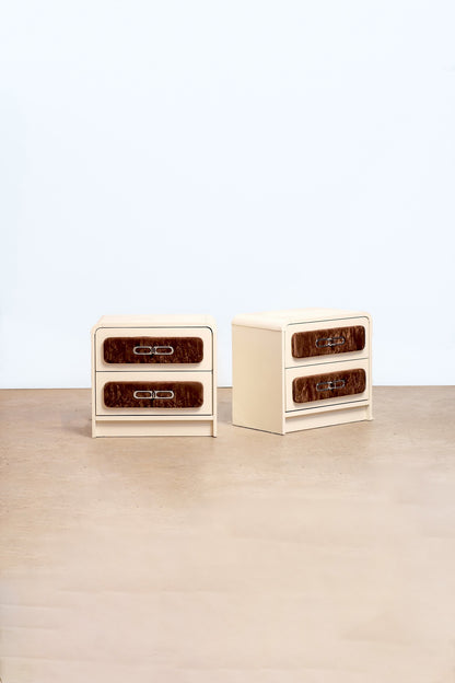 MCM Modern Nightstand Set