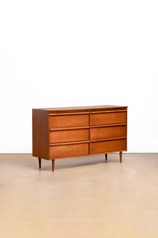 MCM Walnut Refurbished Dresser