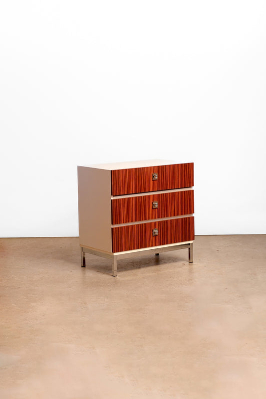 MCM Style Zebrawood Cabinet