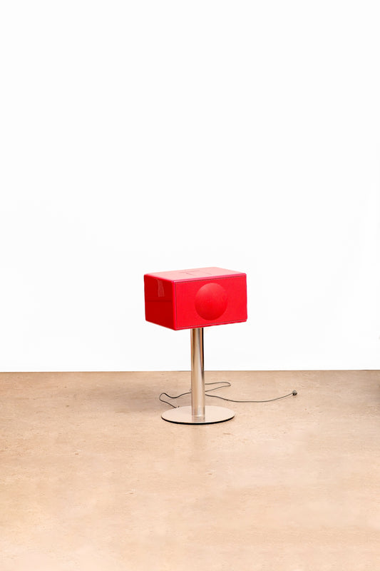 Retro Red Hi-Fi Speaker By Geneva Sound System