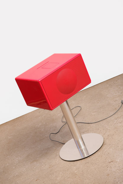 Retro Red Hi-Fi Speaker By Geneva Sound System