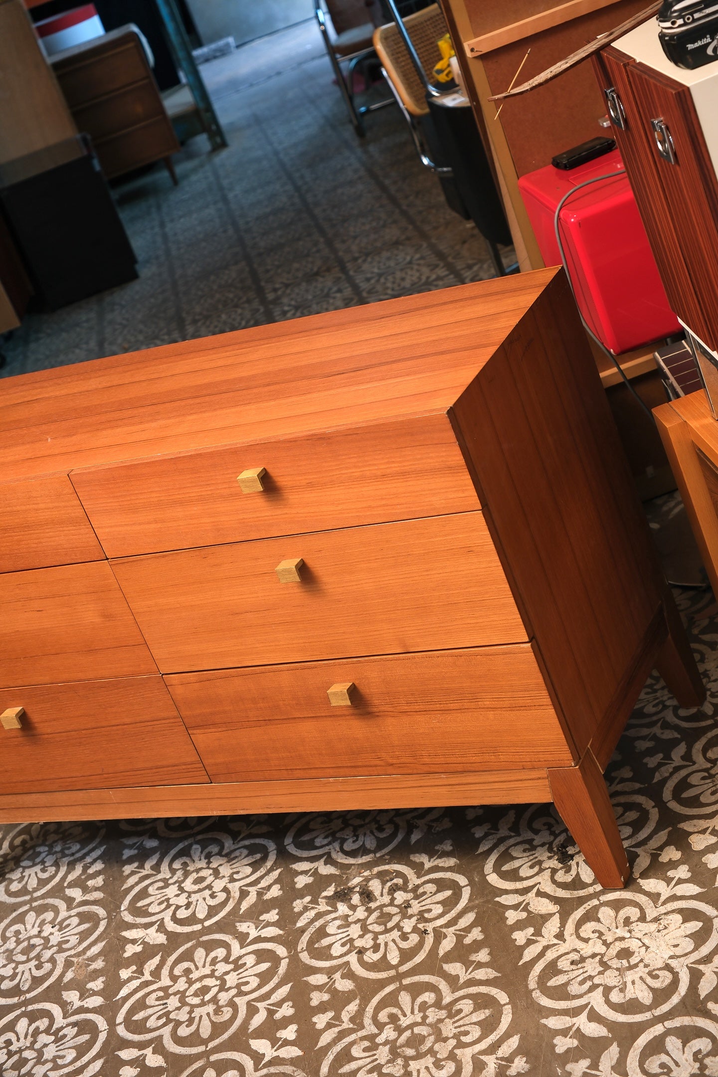 MCM Teak Minimalist Dresser