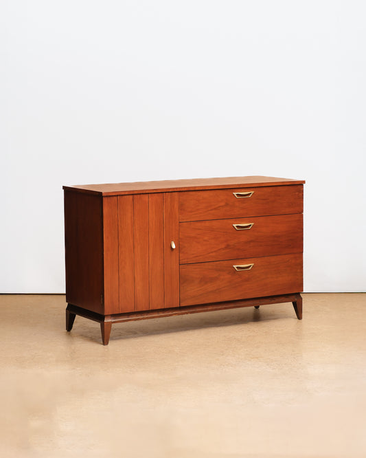 MCM Dark Walnut Dresser By Knechtel