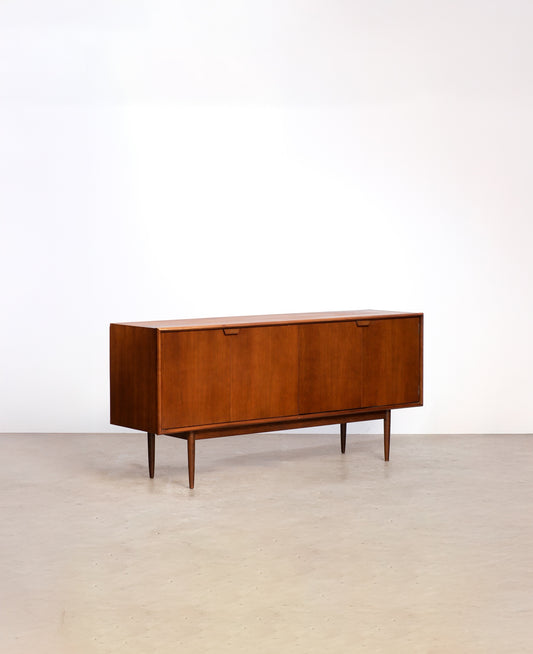 MCM Dark Walnut Credenza By Honderich