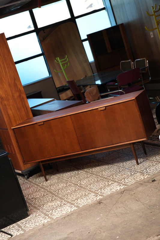 MCM Dark Walnut Credenza By Honderich
