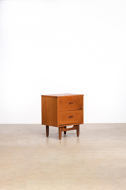 MCM Walnut Nightstand