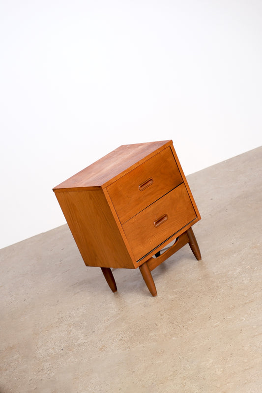 MCM Walnut Nightstand