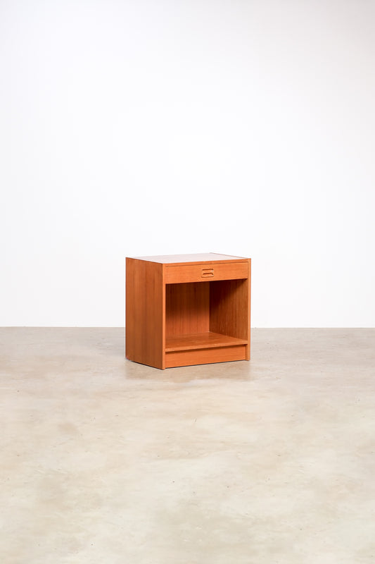 MCM Teak Nightstand By Domino Møbler