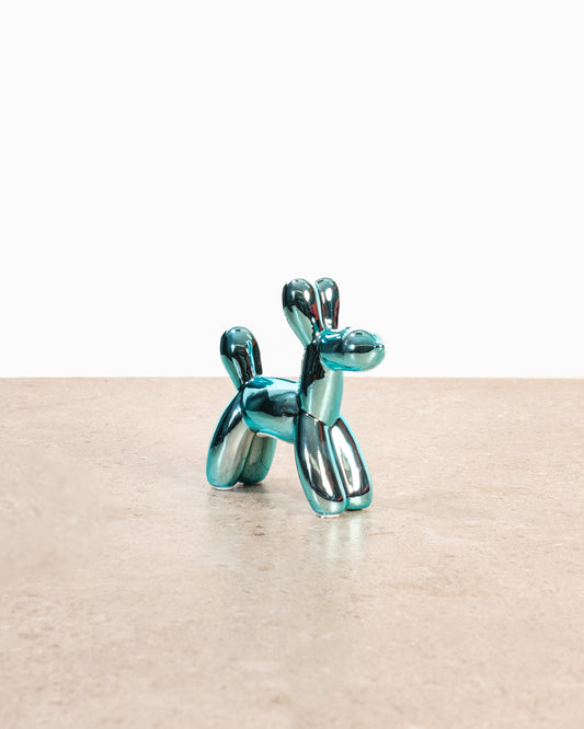 Blue Mini Ceramic Dog Piggy Bank