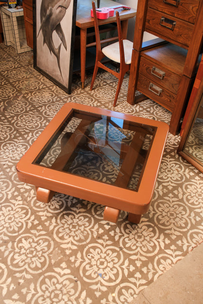 MCM Glass Coffee Table