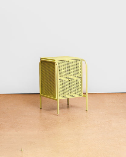 Retro Ikea Pistachio Green Cabinet