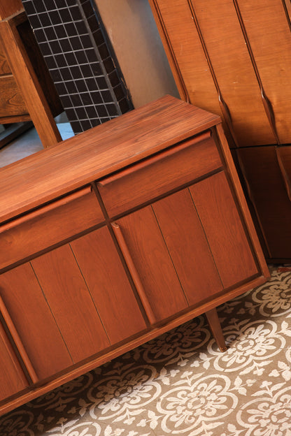 MCM Dark Walnut Credenza By HPL