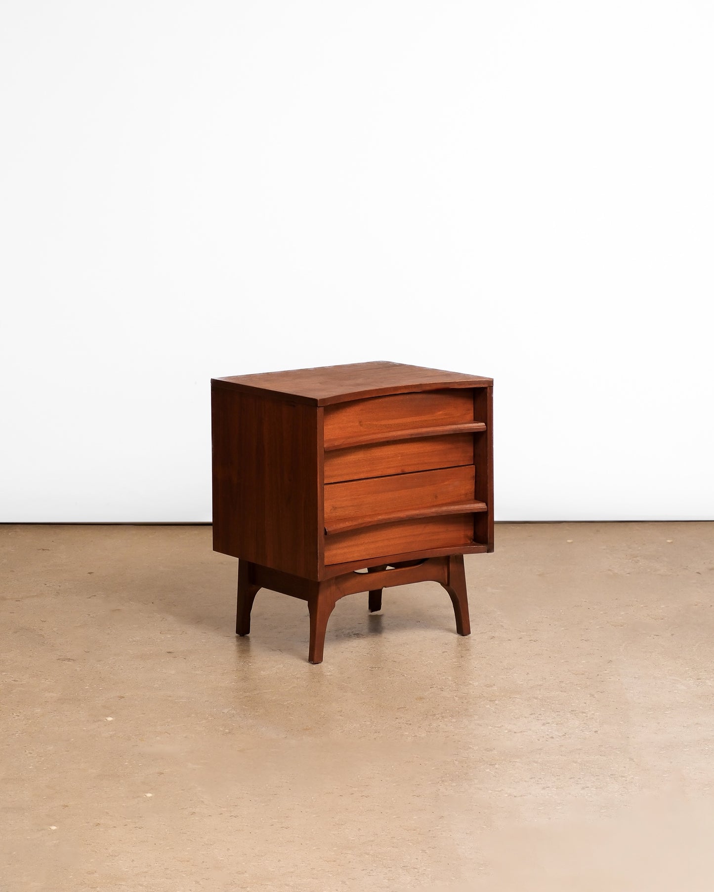 MCM Dark Walnut Nightstand Set