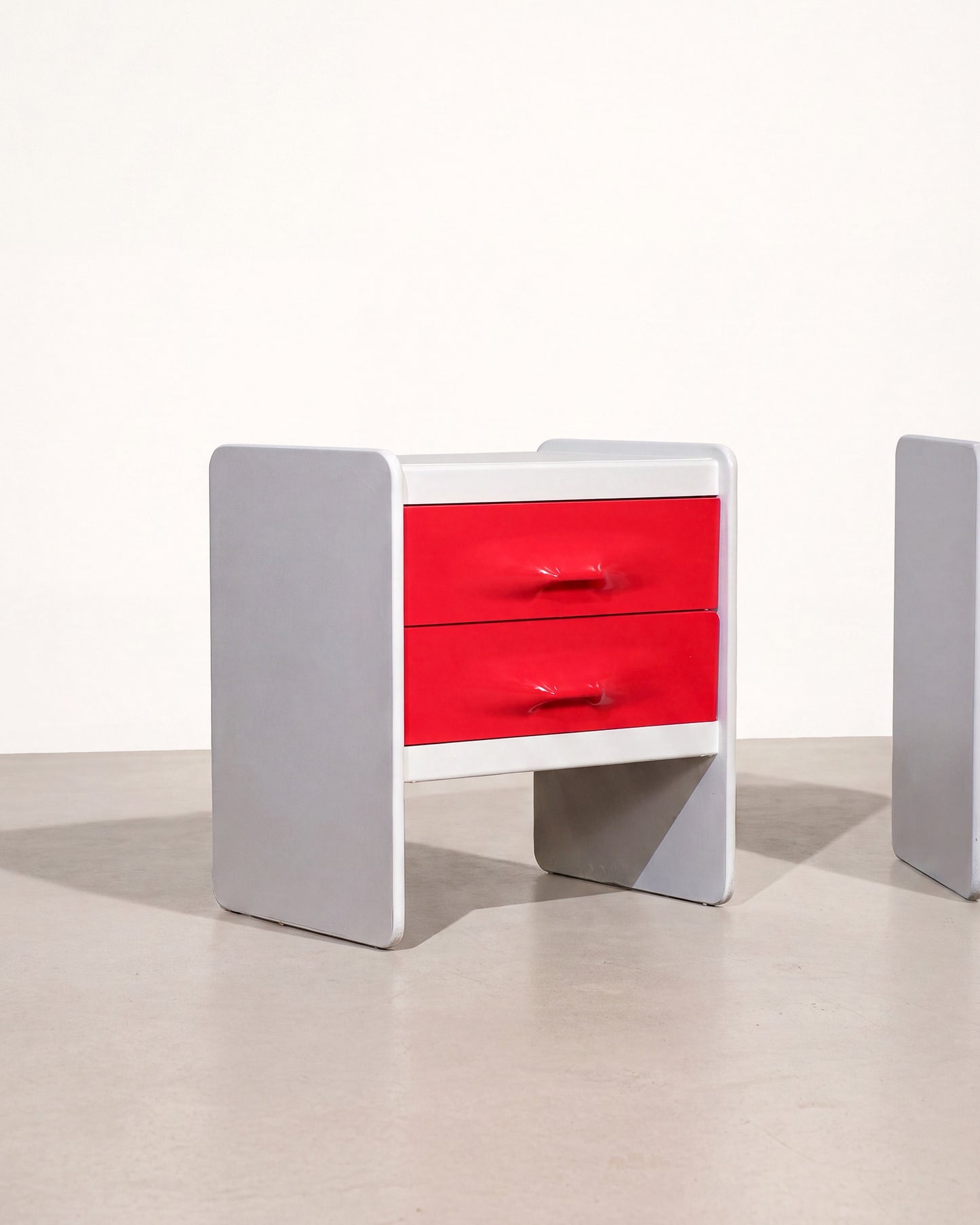 Space Age Nightstand Set by Giovanni Maur for Treco