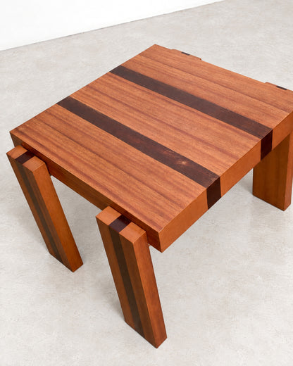 Additional angle of the coffee table showing the overall proportions and leg structure.